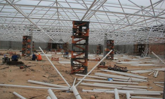 吉林盘点钢结构网架装配的步履和相关关注变乱